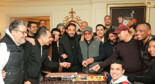علاء عبد الخالق يحتفل بعيد ميلاده
