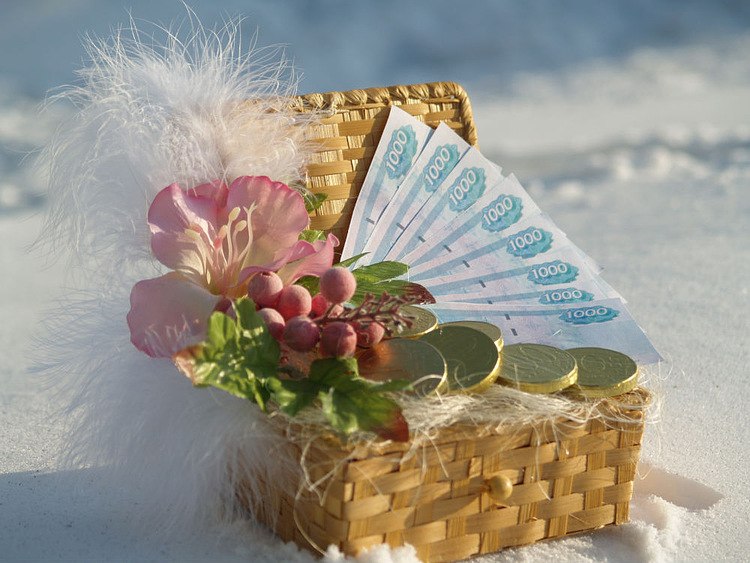 أفكار هدايا فلوس