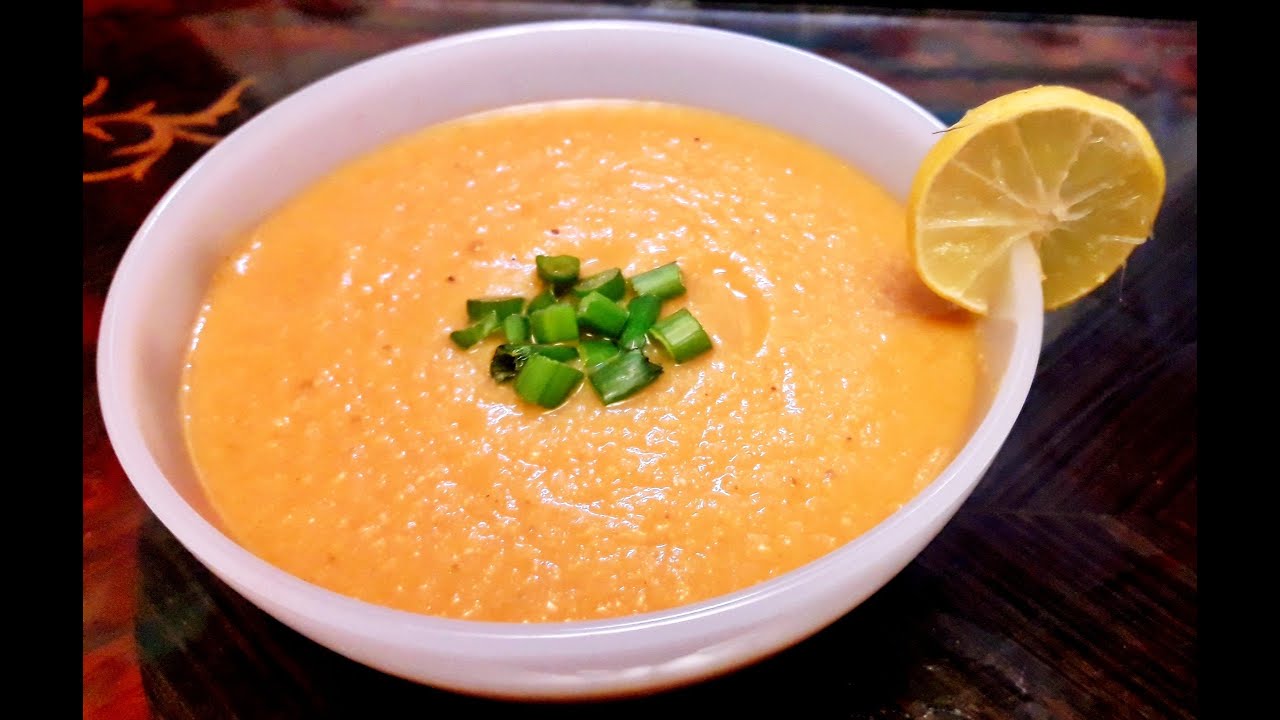 شوربة قرع منال العالم 