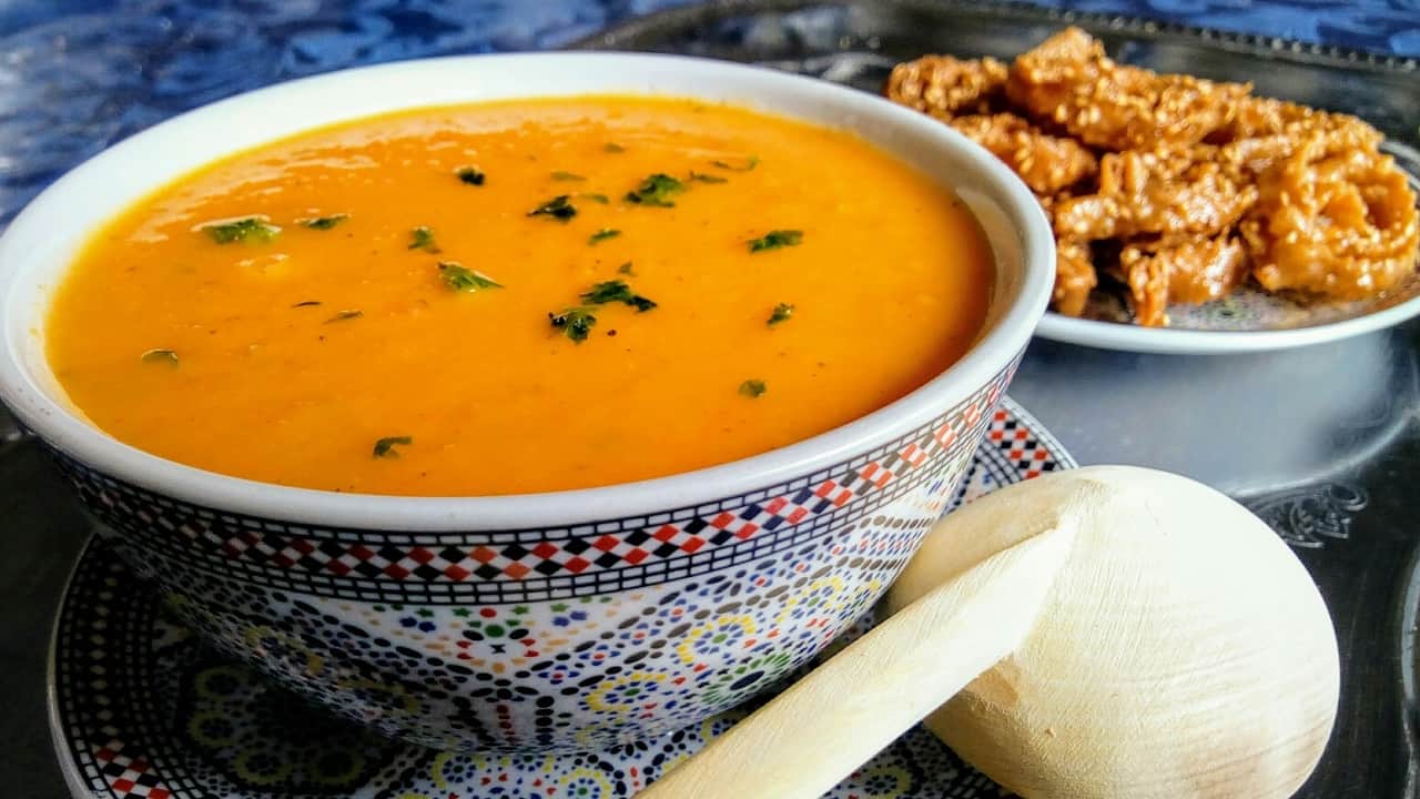 شوربة قرع منال العالم 