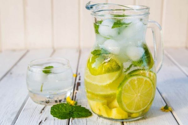 مشروب لتخسيس البطن على الريق
