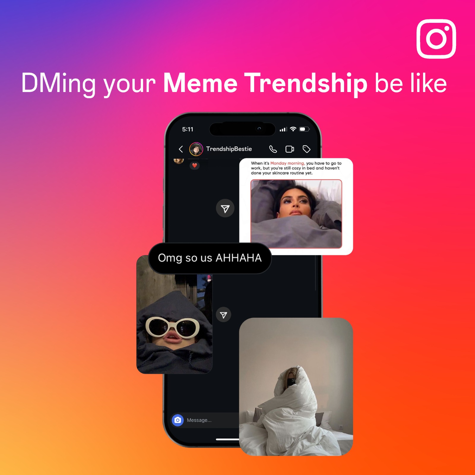 Instagram تطلق مصطلحاً جديداً: "Trendships" – احتفاءاً بالعلاقات الاجتماعية العصرية عبر الرسائل المباشرة