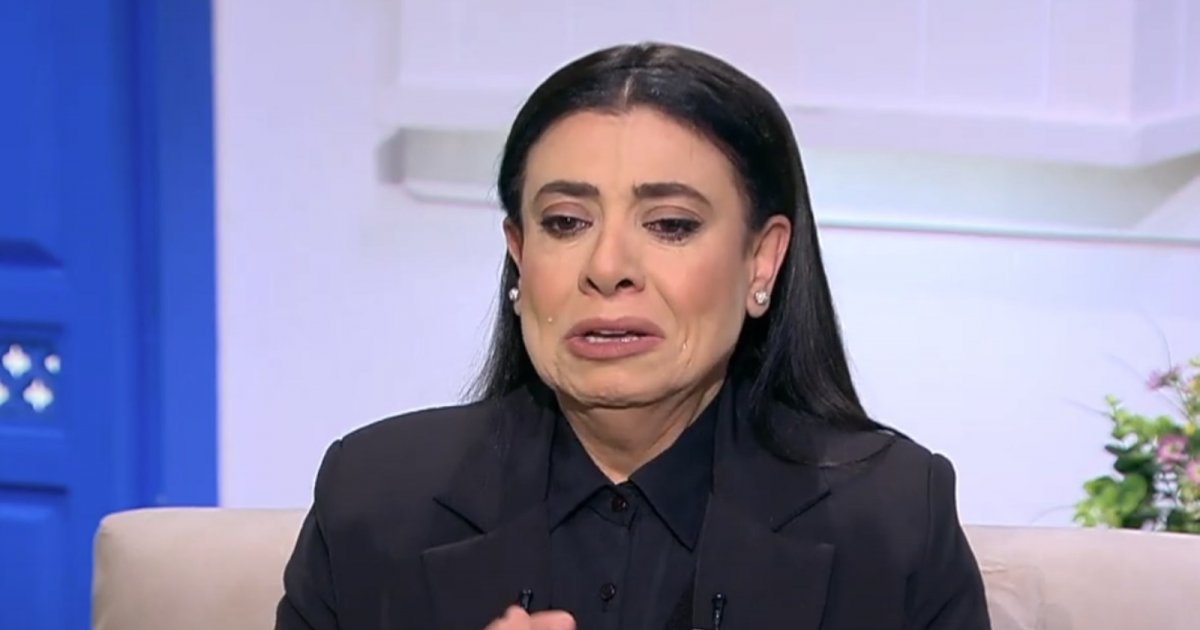نشوى مصطفى في أول ظهور لها بعد وفاة زوجها هحاول اتماسك قدر استطاعتي