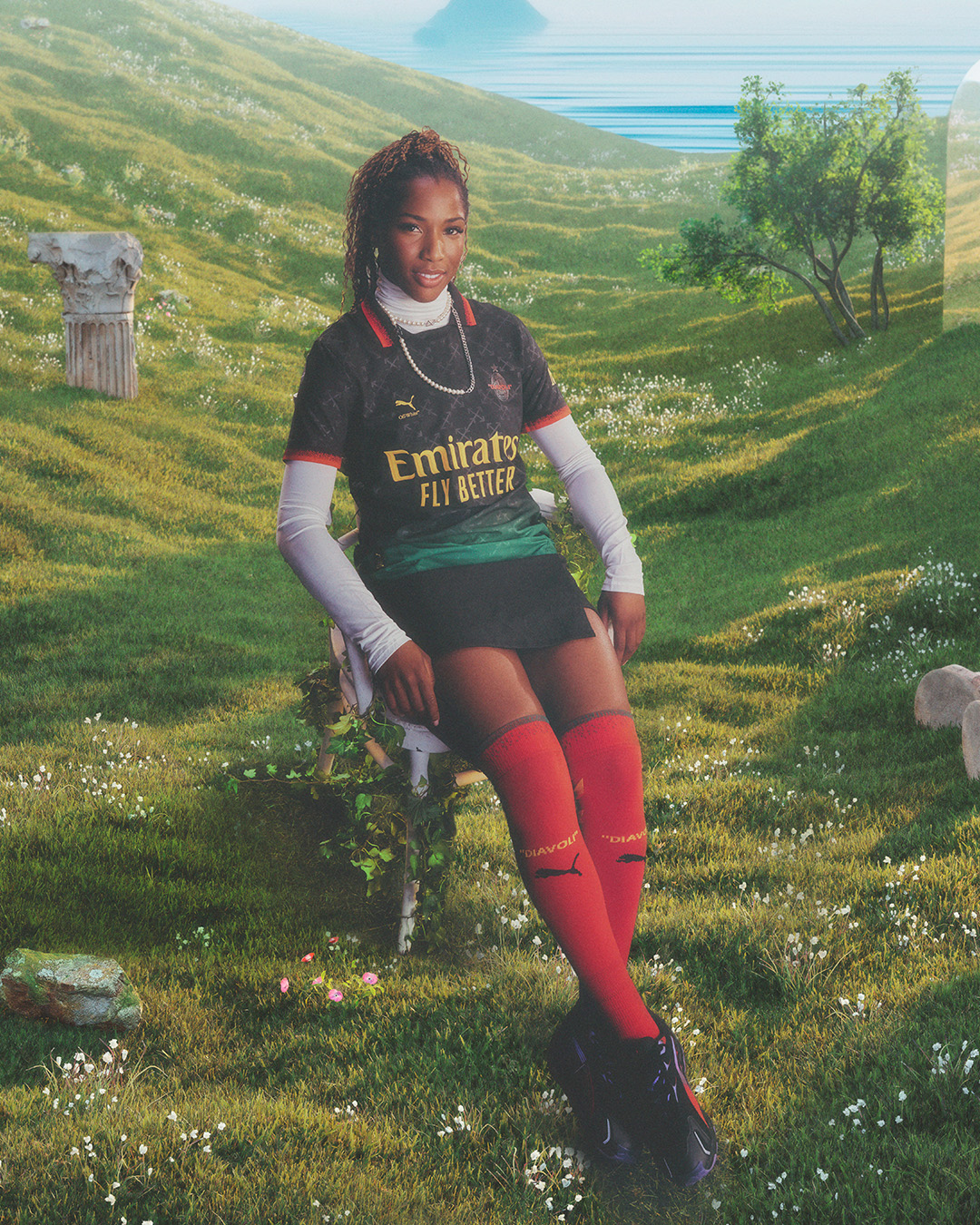 بوما وإيه سي ميلان وأوف وايت يكشفون تعاون جريء ومميز