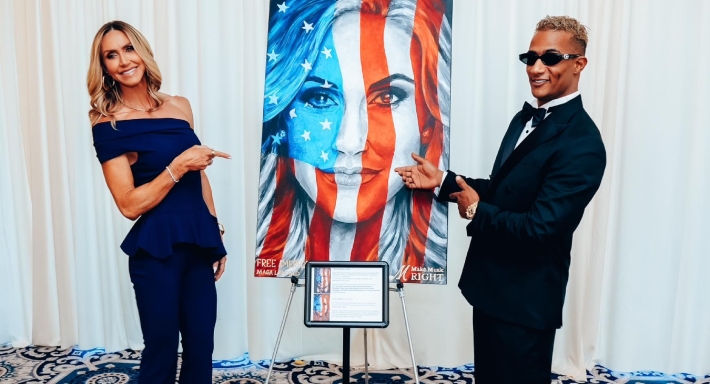 بعد الجدل الذي أثير مؤخرًا محمد رمضان يكشف عن تعاونه مع لارا ترامب