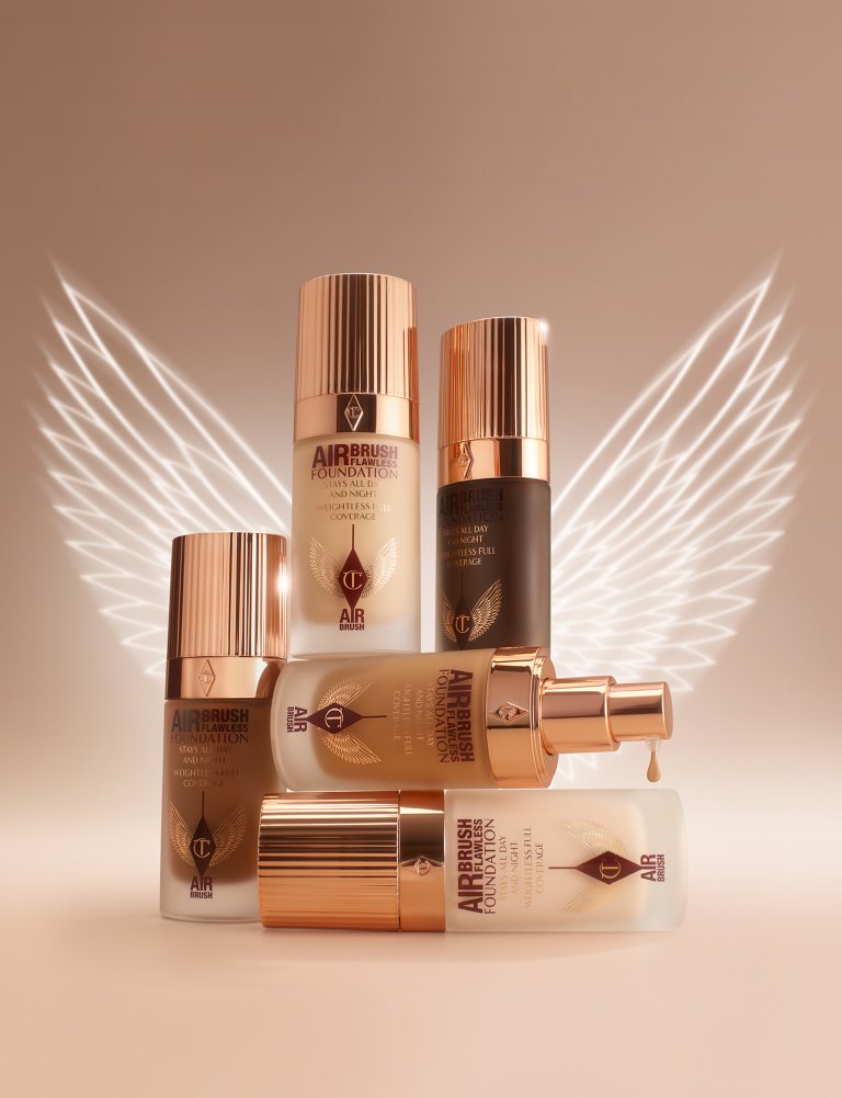 شارلوت تلبوري تكشف عن ابتكارين اثنين مميّزين من AIRBRUSH COMPLEXION