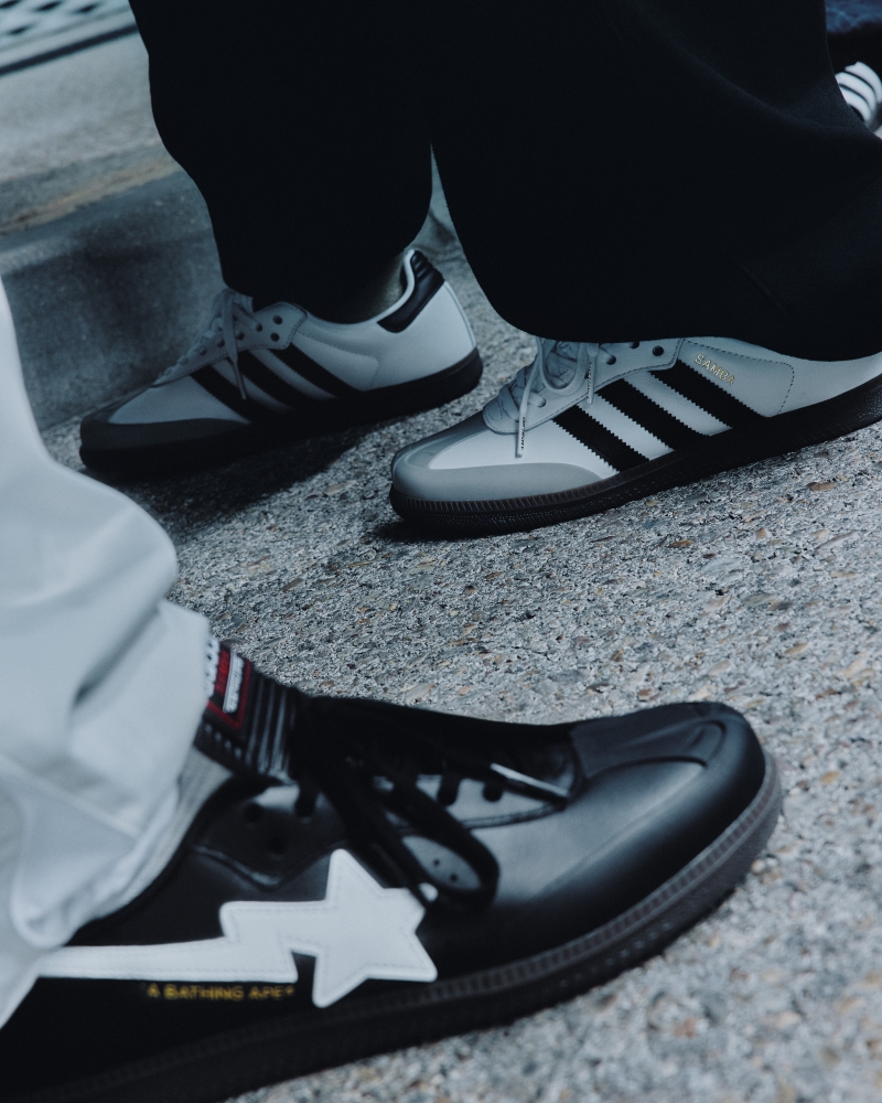 أديداس وBAPE  تقدمان تشكيلة كرة قدم تتألق بأسلوب ألبسة الشوارع