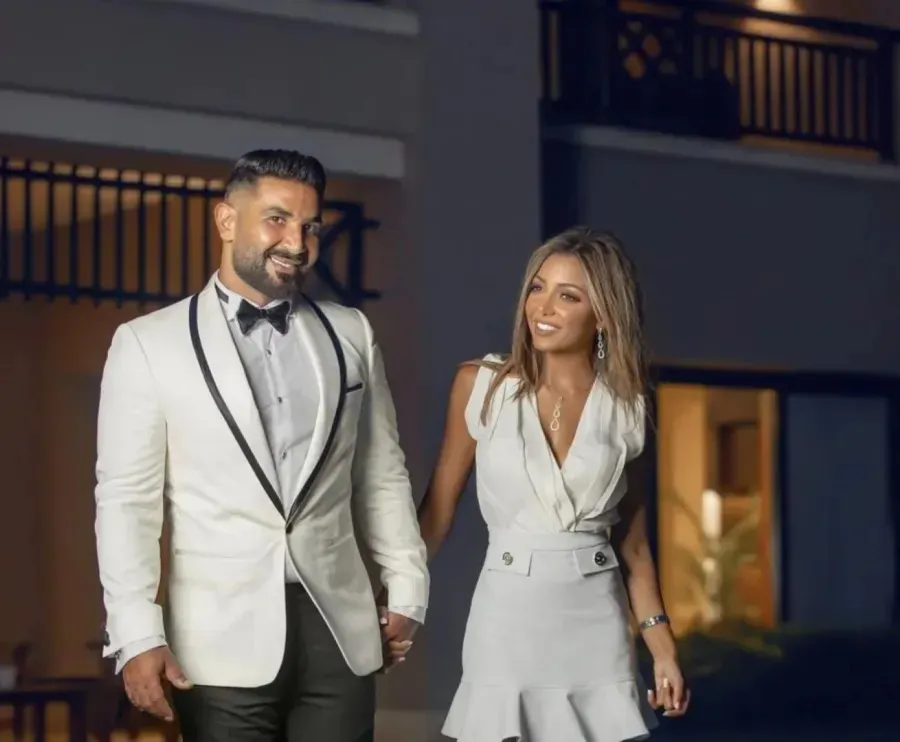 هل انفصل أحمد سعد وعلياء بسيوني؟