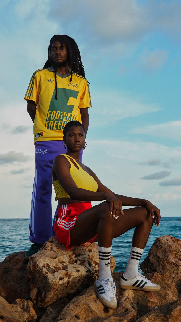 أديداس تطلق تشكيلة تشكيلة بوب مارلي أشهر أيقونة موسيقية في جامايكا