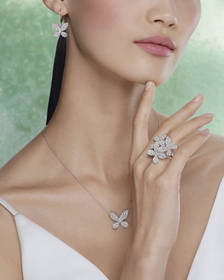 فراشات "غراف" الماسية.. بريق يجمع بين الخفة والفخامة المطلقة