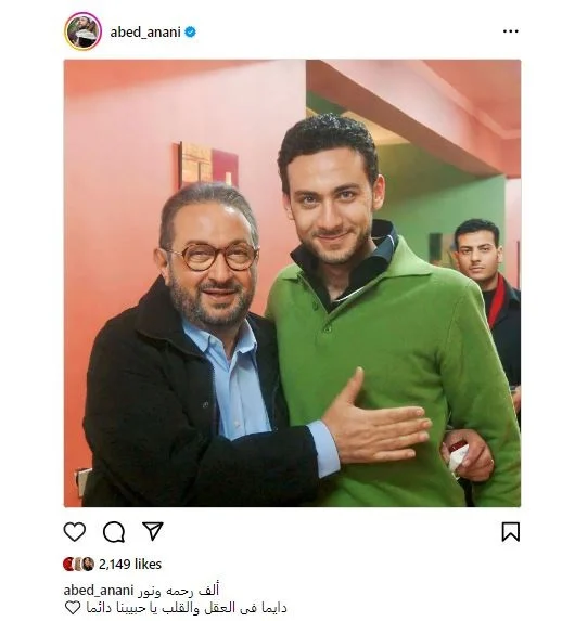 عابد عناني يتحدث عن نور الشريف ضربته بالقلم وغير اسمي الحقيقي
