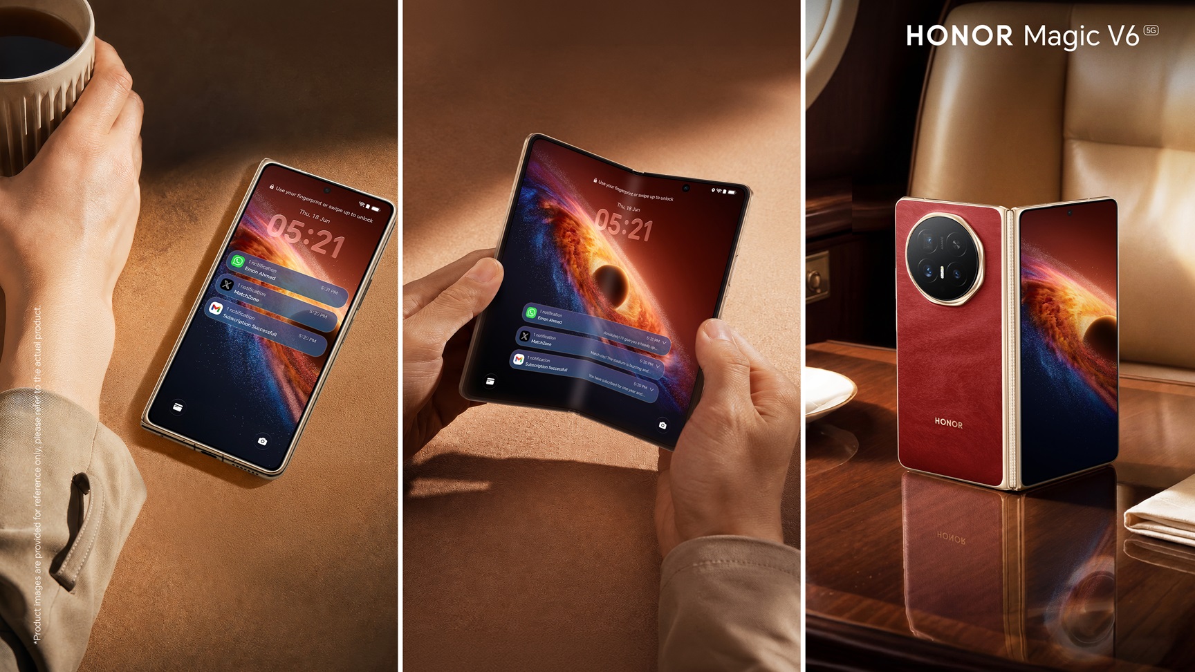 سافروا بذكاء وفخامة مع المزايا الاستثنائية لهاتف HONOR Magic V6 الجديد