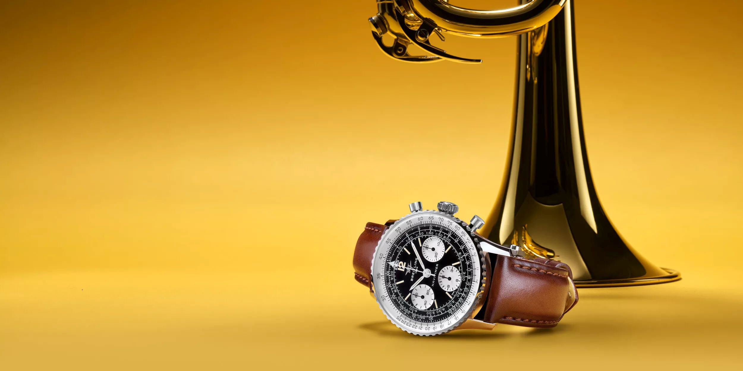 ساعة Navitimer.. الأيقونة التي ارتبطت بأسطورة الجاز