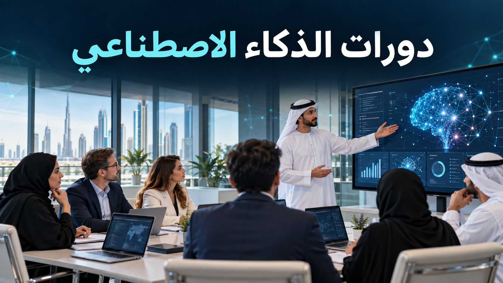 دورات تدريبية في الذكاء الاصطناعي: مقارنة بين أبرز جهات التدريب في المنطقة